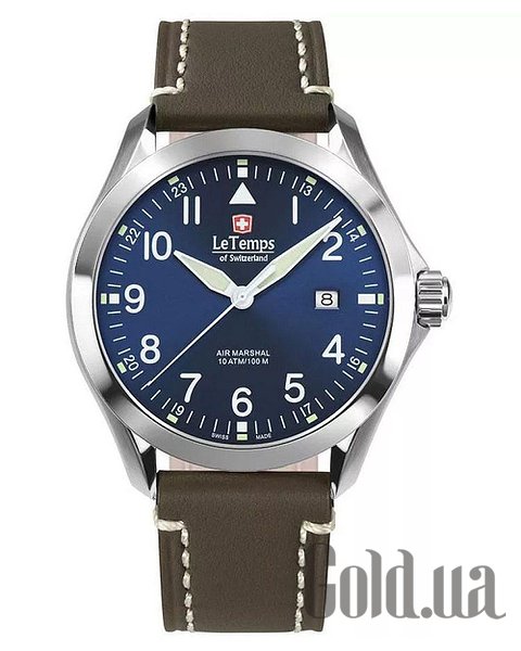 

Швейцарские часы Le Temps, Мужские часы Air Marshal LT1040.03BL16