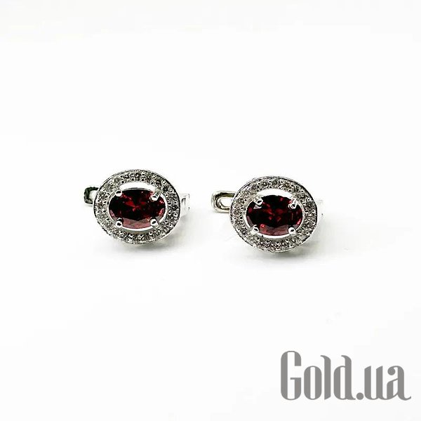 

Серьги Silvex925, Серебряные серьги с куб. циркониями