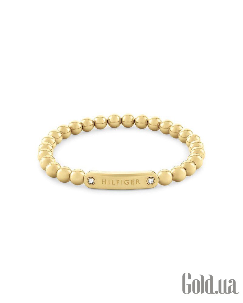 Tommy Hilfiger Женский стальной браслет с кристаллами Swarovski в позолоте 2780935