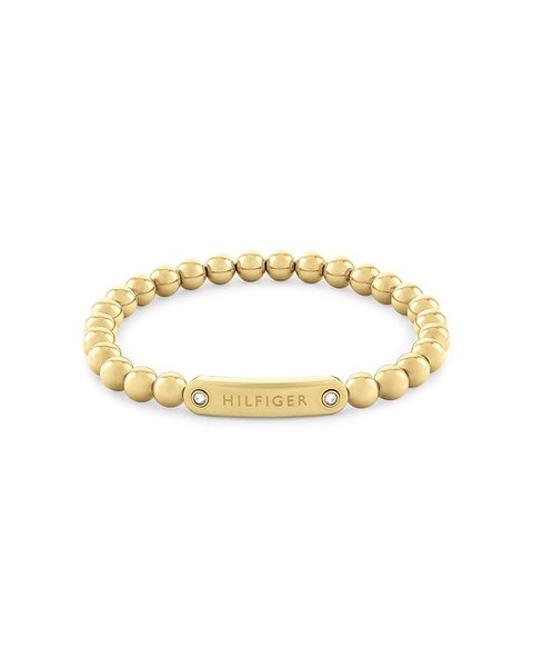 Tommy Hilfiger Женский стальной браслет с кристаллами Swarovski в позолоте 2780935