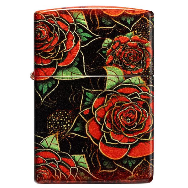 Zippo Зажигалка Red Roses Design 540 Fusion 46849 46849 – изображение 2