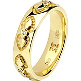 Женское золотое кольцо с бриллиантами, 1555209