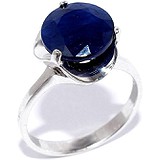 Silver Wings Женское серебряное кольцо с сапфиром, 1618441