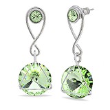 Сережки з кристалами Swarovski, 1626377