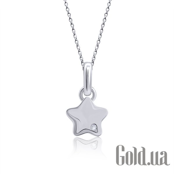 

Детский кулон UMa&UMi, Серебряный кулон с Swarovski Zirconia