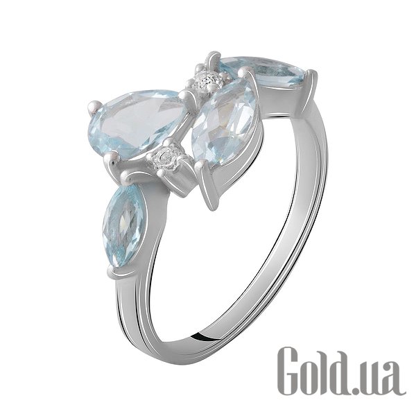 

Женские кольца Fresh Jewelry, Женское серебряное кольцо с топазами, 18