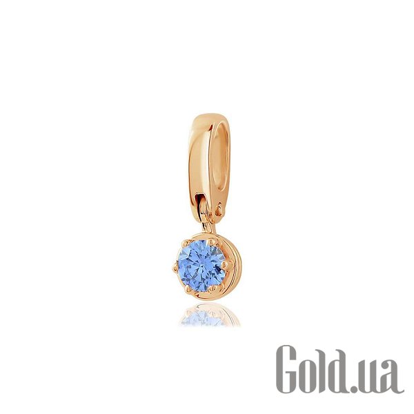 

Женский кулон Украина, Золотой кулон с Swarovski Zirconia