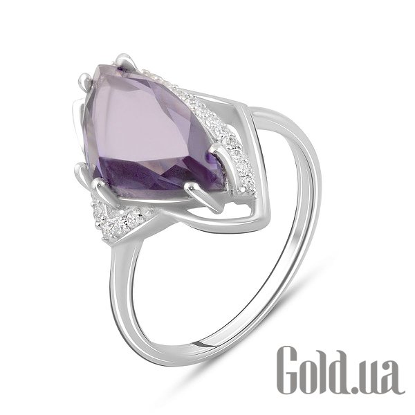 

Женские кольца Fresh Jewelry, Женское серебряное кольцо с куб. циркониями и александритом, 17.5