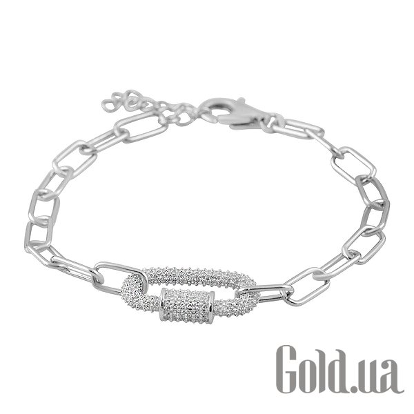 

Женские браслеты Fresh Jewelry, Женский серебряный браслет с куб. циркониями, 17