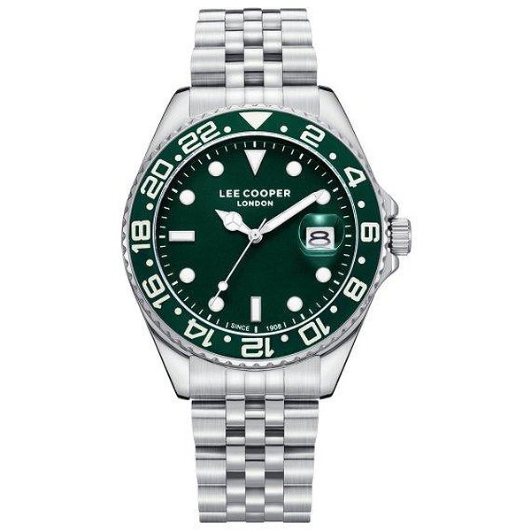 Lee Cooper Мужские часы Daytona Green 3432