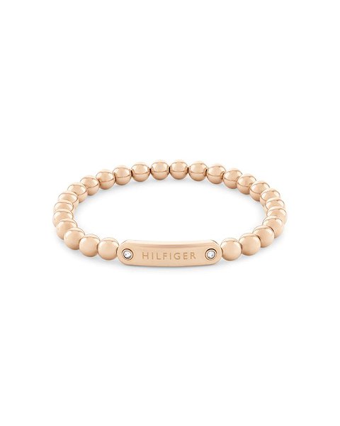 Tommy Hilfiger Женский стальной браслет с кристаллами Swarovski в позолоте 2780936