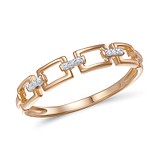 Женское золотое кольцо с бриллиантами, 269065