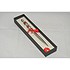 La Kaligrafica Металлический нож с красной ручкой 2111 (2111 металл нож с красной ручкой) - фото 1