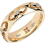 Женское золотое кольцо с бриллиантами, 1555210