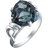 Женское серебряное кольцо с горным хрусталем, 1613834
