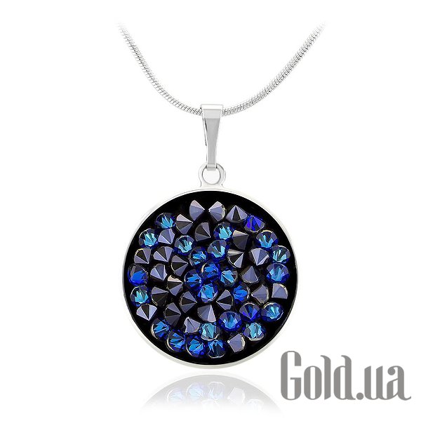 

Женские колье и кулоны Kobi, Стальной, Кулон с цепочкой с кристаллами Swarovski