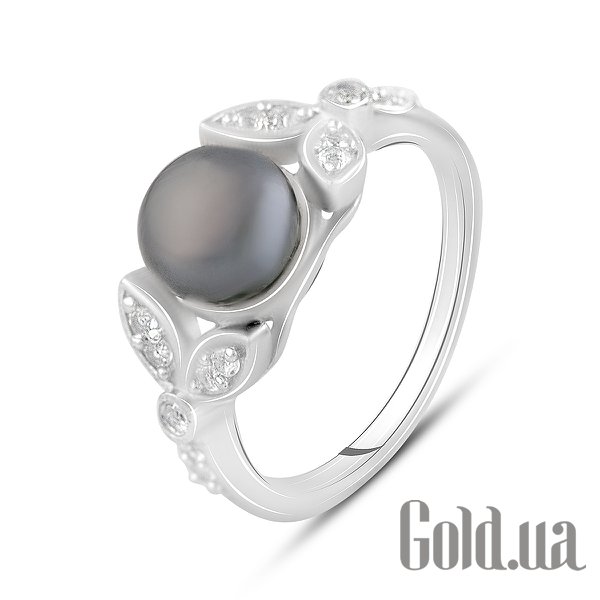 

Женские кольца Fresh Jewelry, Женское серебряное кольцо с куб. циркониями и культив. жемчугом, 17.5