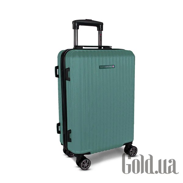 

Дорожная сумка Swissbrand, Бирюзовый, Чемодан Riga 2.0 (S) Sea Green