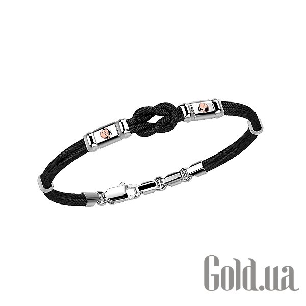 

Шнурок на руку Zancan, Тканевый шнурок с серебряными и золотыми вставками, 19