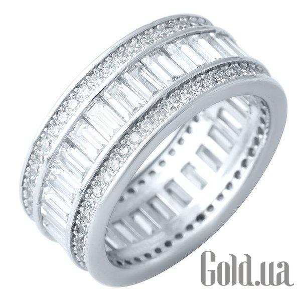 

Обручальное кольцо Fresh Jewelry, Серебряное обручальное кольцо с куб. циркониями, 17