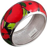 SOKOLOV Женское серебряное кольцо с эмалью, 1613323
