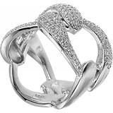 Женское серебряное кольцо с куб. циркониями, 1669899