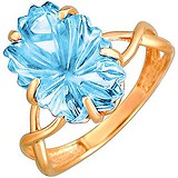 Женское золотое кольцо с топазом, 1672715