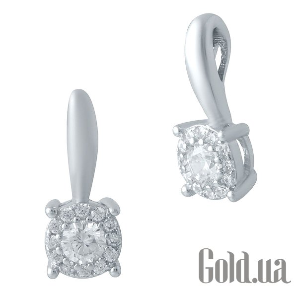 

Женские кулоны Fresh Jewelry, Серебряный кулон с куб. циркониями