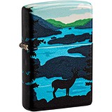 Zippo Зажигалка Deer Landscape 540 Color Process Picturesque Scenic Design 49483, 1799179