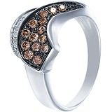 Женское золотое кольцо с бриллиантами, 1625356