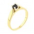 Женское золотое кольцо с сапфиром - фото 1