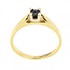 Женское золотое кольцо с сапфиром - фото 4