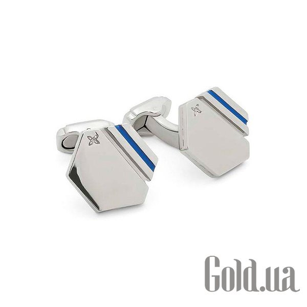 

Запонка Thompson, Запонки с эмалью Hexagon Groove Th9336cl