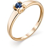 Женское золотое кольцо с сапфиром, 1556237