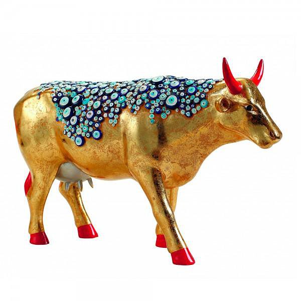 Cow Parade Статуэтка "The Evil Eye Cow - aka Nazar Boncugu" 46720