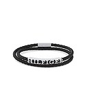 Tommy Hilfiger Шкіряний браслет зі сталевими вставками, 1798669