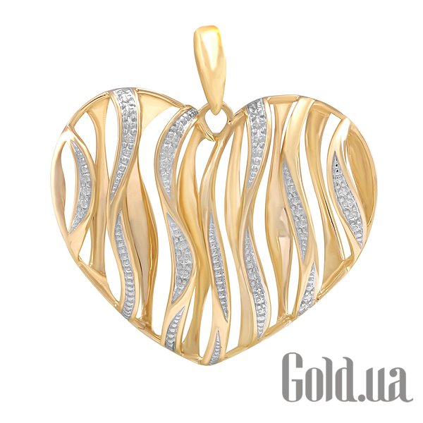 

Кулоны-сердечки Lurie Jewelry, Золотой кулон