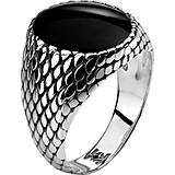 Женское серебряное кольцо с агатом, 1554958