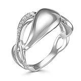 Женское золотое кольцо с бриллиантами, 1644046