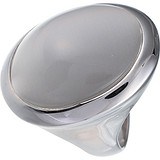 Женское серебряное кольцо с ювелирным стеклом, 1646606