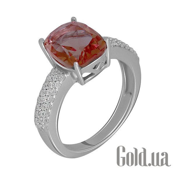 

Женские кольца Fresh Jewelry, Женское серебряное кольцо с куб. циркониями и султанитом, 17