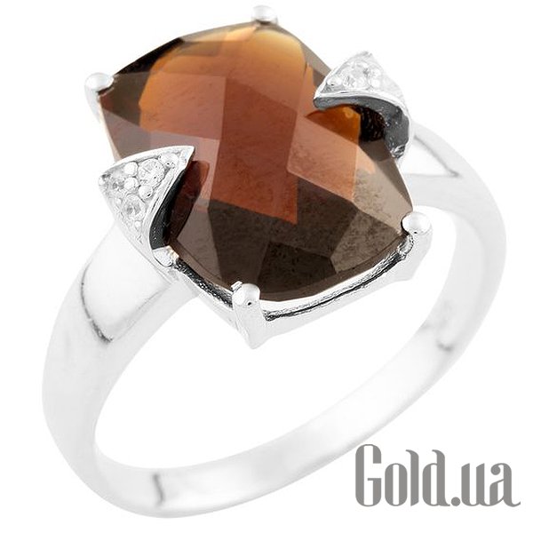 

Женские кольца Fresh Jewelry, Женское серебряное кольцо с куб. циркониями и гранатом, 17.5