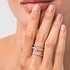 Женское золотое кольцо с бриллиантами - фото 5