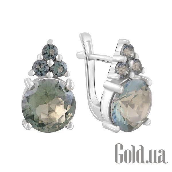 

Серьги Fresh Jewelry, Серебряные серьги с топазами