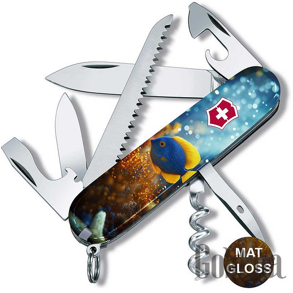 

Нож Victorinox, Мультитул Camper Design Vx13613.7_R2020pk