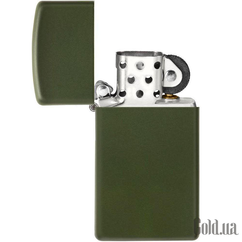 Zippo Зажигалка Slim Green Matte 1627 1627 – изображение 3
