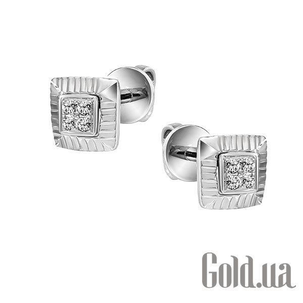 

Серьги-гвоздики Lurie Jewelry, Золотые серьги с бриллиантами