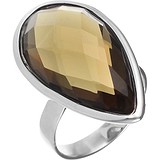 Женское серебряное кольцо с ювелирным стеклом, 1646607
