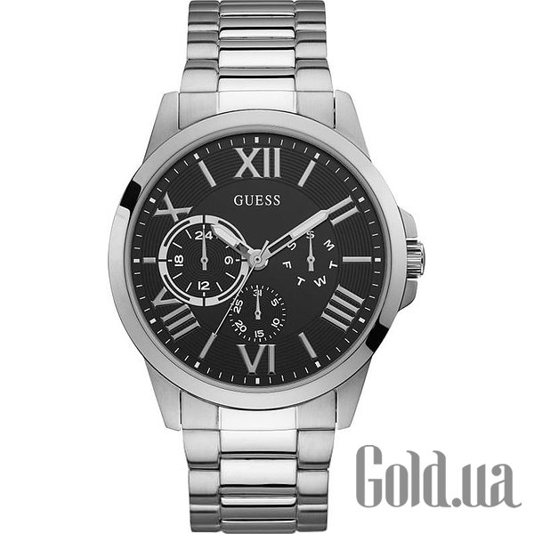 

Дизайнерские часы Guess, Мужские часы Dress Steel W1184G1