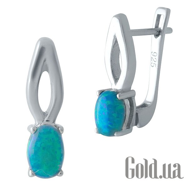 

Серьги Fresh Jewelry, Серебряные серьги с опалами